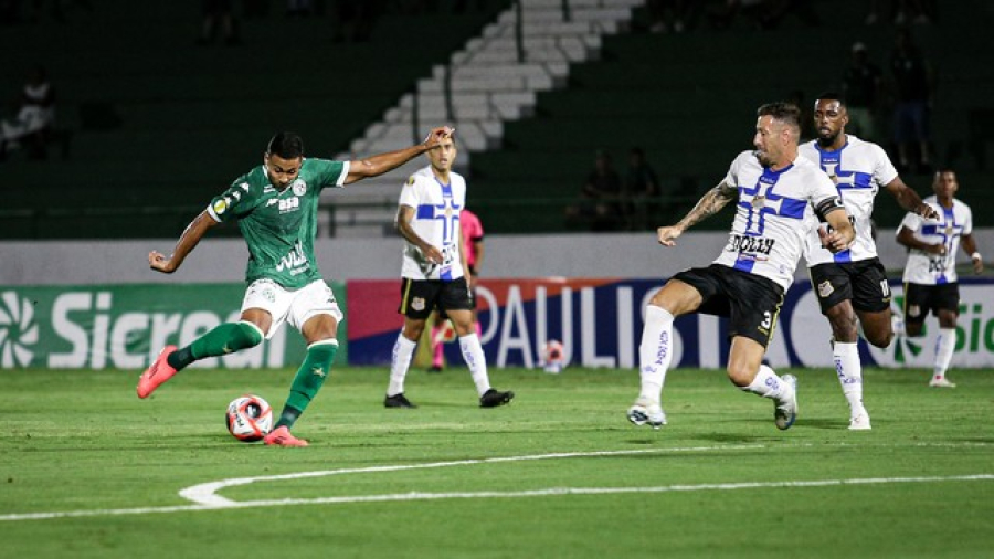 Guarani goleia o Água Santa com quatro gols no primeiro tempo